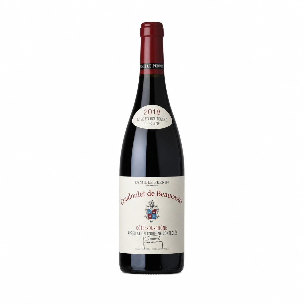 Rượu vang Coudoulet de Beaucastel Cotes Du Rhone 750ml 14,5% Pháp