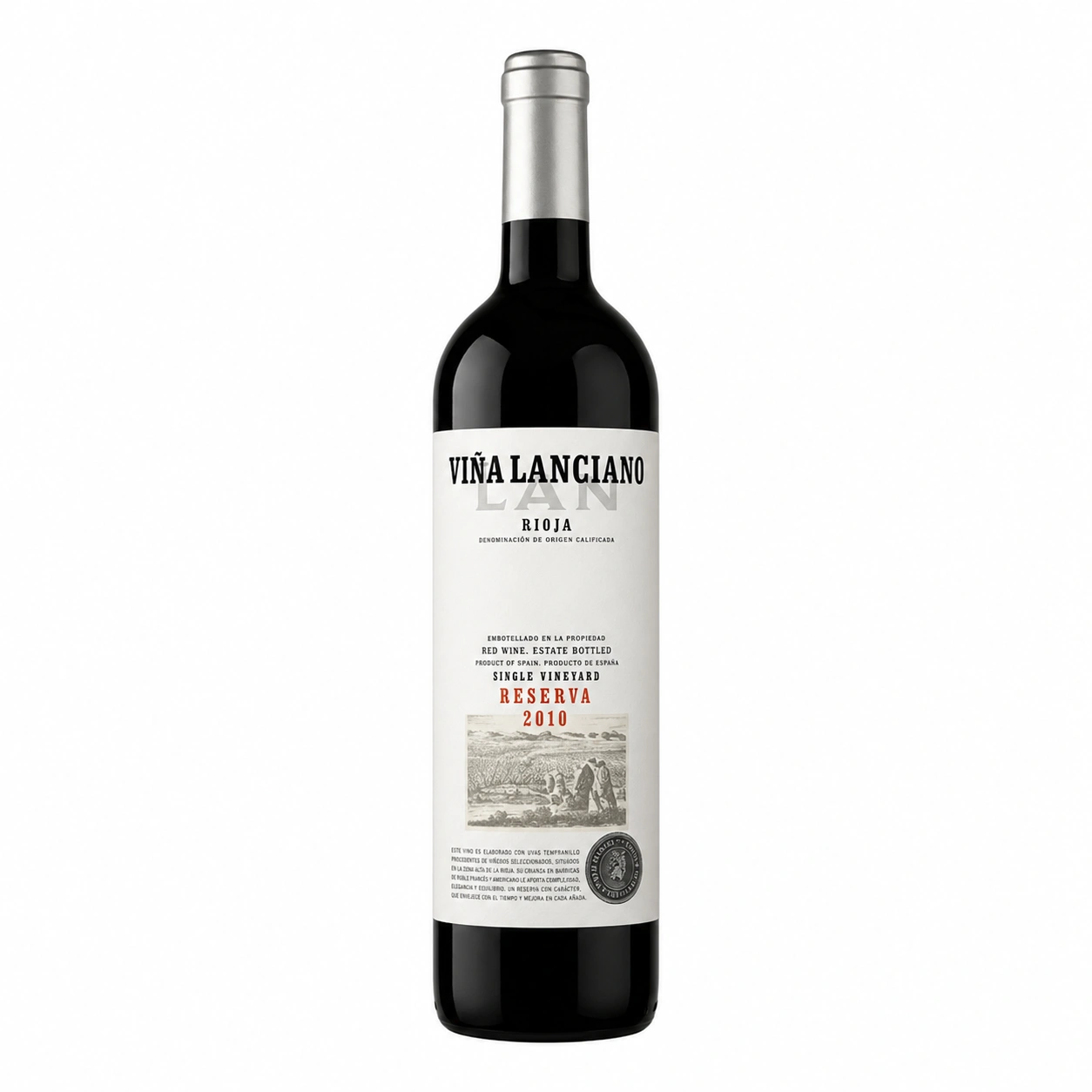 Rượu vang Vina Lanciano Reserva Rioja Thượng Hạng