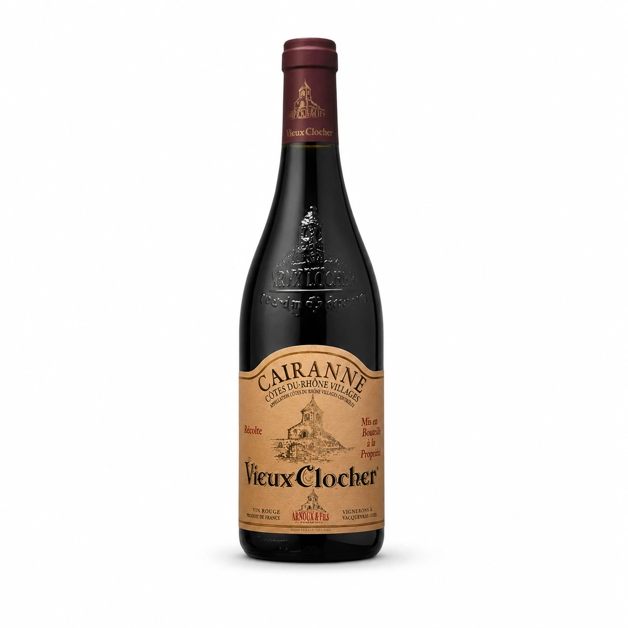 Rượu Cairanne Vieux Clocher 14,5% 750ml Pháp
