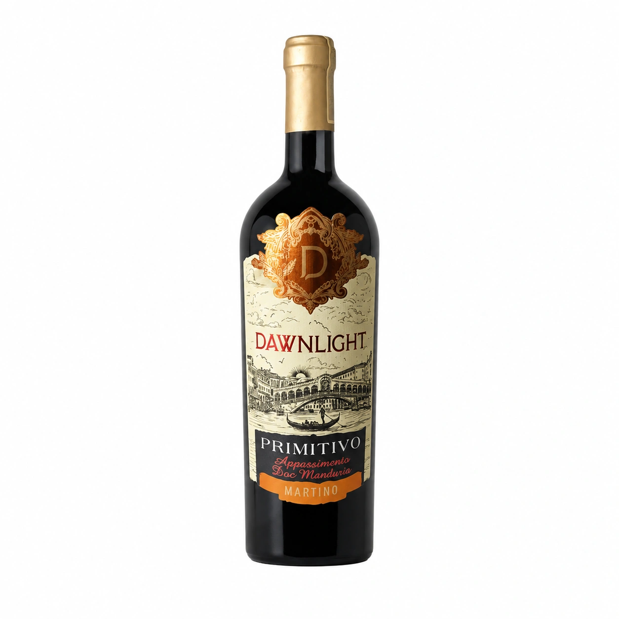 Rượu vang Dawnlight Primitivo Martino Appasimento 19,5%