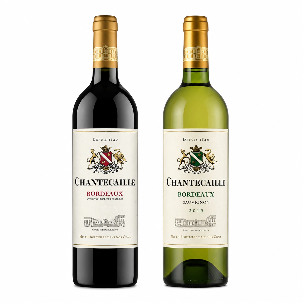 Rượu vang Chantecaille Bordeaux (đỏ-trắng)
