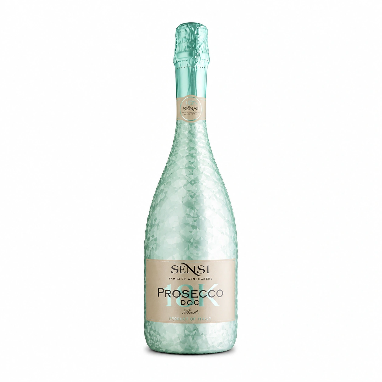 Rượu vang Sensi 18K Prosecco Organic - Vang nổ lấp lánh